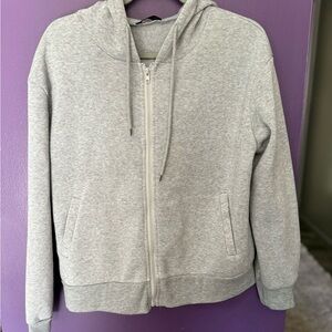 SHEIN Light Gray Hoodie